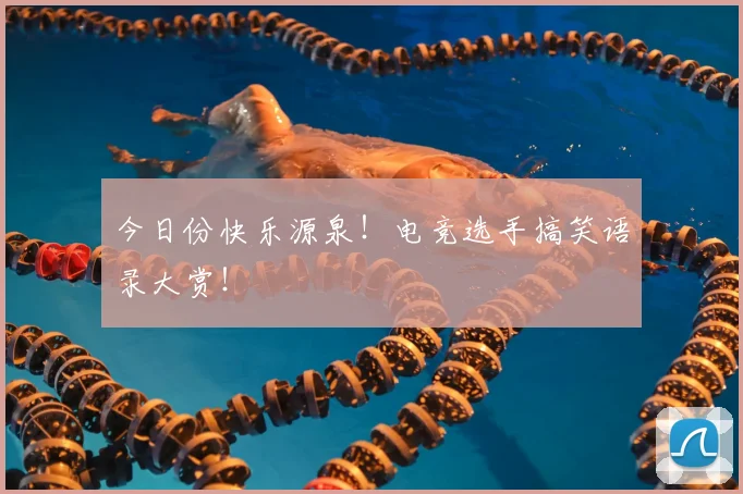 今日份快乐源泉！电竞选手搞笑语录大赏！