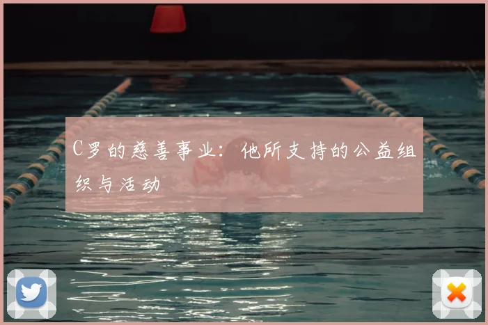 C罗的慈善事业:他所支持的公益组织与活动